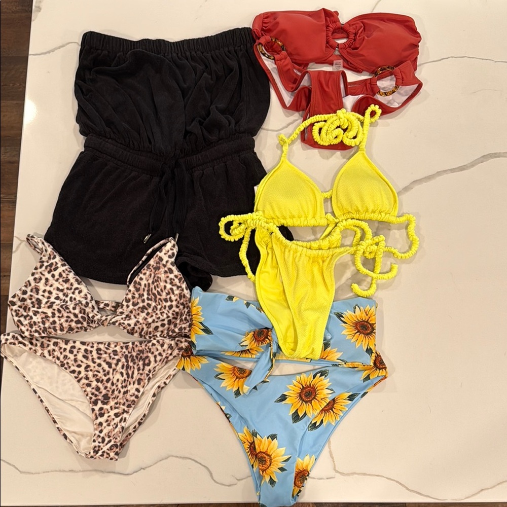 Vibrant Coverup and Bikini Bundle